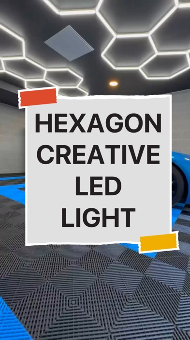 #hexagonledlight #ledlight #HEXAGON #creativeledlight #lighting #honeycomb #FreeCoinsInShopeeVideo #light