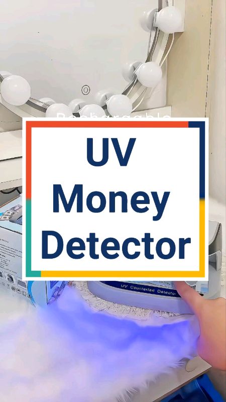 Rechargeable UV Money Detector #uvmoneydetector #moneydetector #banknotedetector #fakemoneydetector #FreeCoinsInShopeeVideo