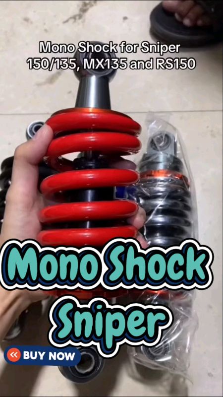 Mono Shock Sniper motorcycle#ShopeePHCommsXTRA #trnding #fyp #FreeCoinsInShopeeVideo #MasMuraSaShopee #mono #shock #sniper #shopeefinds #chechout