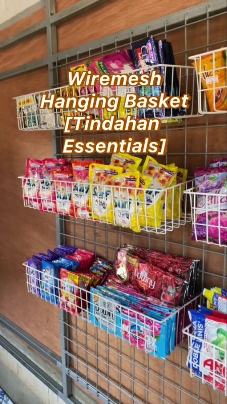 ✨ Usefulness: High quality⭐⭐⭐⭐⭐ #FreeCoinsInShopeeVideo #wiremesh #hangingstorage #tindahanessentials #sarisaristore #fyp
