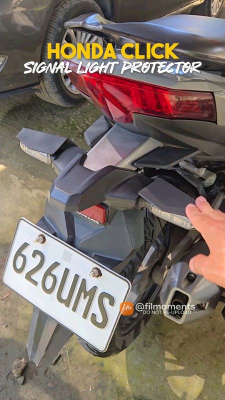Honda Click Signal Light Protector For Motorcycle Click V3 V2 125i 150i 160 Heavy Duty. #filmoments