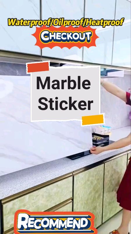 Ang ganda na ng table namin hindi na madumi tingnan✨🫶🥰 #tablesticker #waterproof #wallpapersticker #fireresistant #FreeCoinsInShopeeVideo