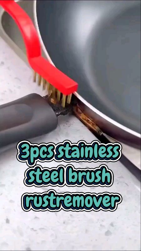 Stainless steel brush #brush  #steelbrush #cleaningbrush #polishing #rustremover #brass #stainless #MasMuraSaShopee #FreeCoinsInShopeeVideo