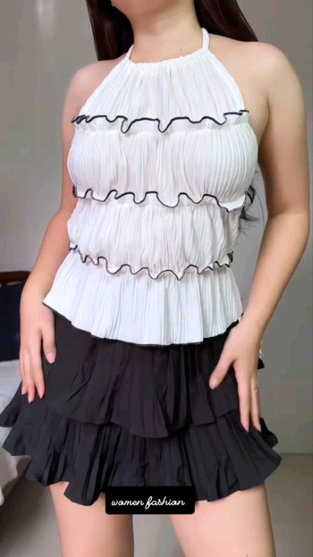 backless lettuce for Women..#womenootd#womenfashion  #womenwear #OOTD #backless