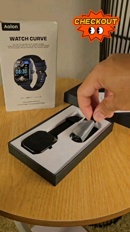 Aolon Curve 3 ultra Smart watch #MasMuraSaShopee #HugotSaShopee #FreeCoinsInShopeeVideo