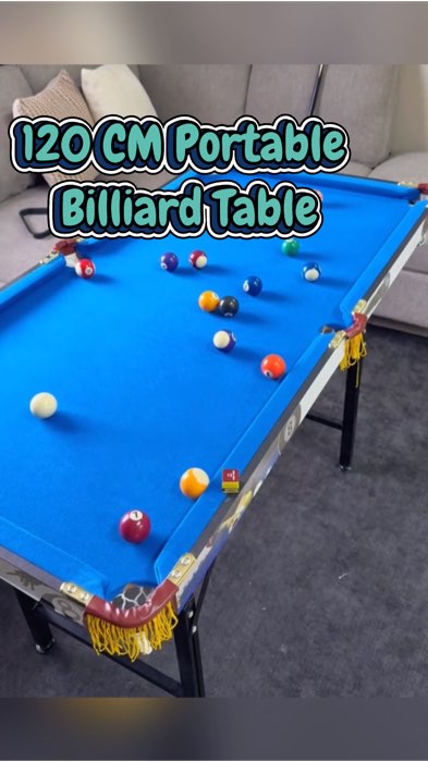 120cm Billiard Table Wooden With Adjustable Metal Leg #FreeCoinsInShopeeVideo #MasMuraSaShopee #ShopeePHPaydaySale #HugotSaShopee #trending #viral