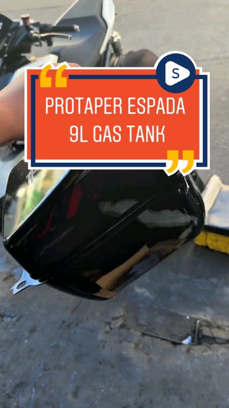 PRO TAPER ESPADA GAS TANK FUEL TANK LITERS FOR AEROX 155 V1 V2 #gastank #aerox #espada #FreeCoinSaShopee #viral #trend #murasashopee #trending #shopee