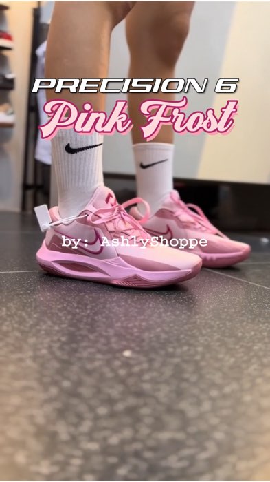 PRECISION 6 - PINK FROST        #precision6 #precision6shoes #precision6basketballshoes