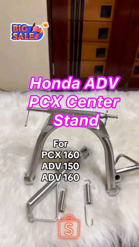 Honda ADV PCX Center Stand #honda #adv #pcx #centerstand #sale #FreeCoinsInShopeeVideo #MasMuraSaShopee #fyp #ShopeePHPaydaySale #WishListMoSagotKo