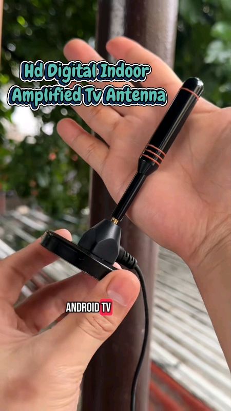 Hd Digital Indoor Amplified Tv Antenna 200 Miles Ultra Hdtv With Amplifier Vhf/uhf Quick Response #HugotSaShopee #antenna #digitalantenna #indoor #tv