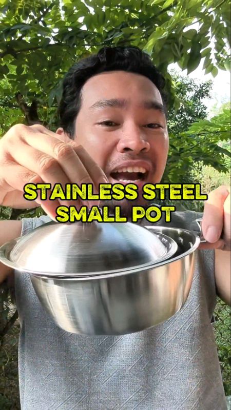 Small stainless steel noodle pot! #noodlepot #stainlessSteelnoodlepot #kitchenfinds