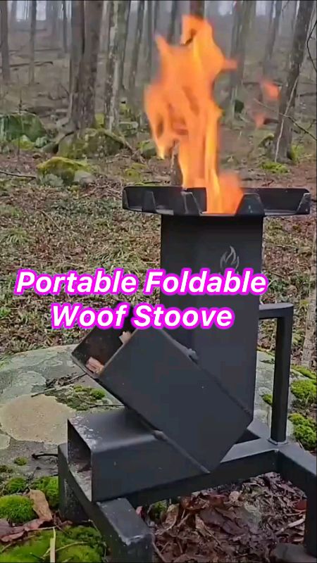 Portable Foldable Wood Stoove Multi Functional #Freecoinsandshopeevideo #shopeefinds #fyp #masmurasashopee #sulitdeal