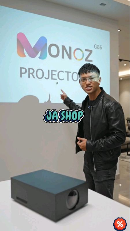 NEW Android Projector G86 Pro Full HD 1080P 4K Wi-Fi Bluetooth Netflix YouTube with Android System #androidprojector #projector #FullHDProjector #fyp