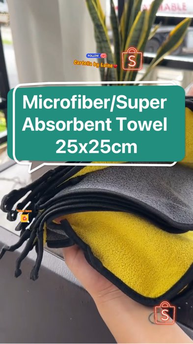 naka SALE checkout na!! #fyp #MasMuraSaShopee #AngDaliDaliSaShopee #HugotSaShopee #superabsorbenttowel #superabsorbent #microfiber