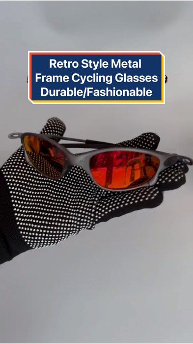 Grab one of this Metal Frame Retro Style Cycling Glasses. Very Durable and Fashionable. More Colors Available. #buyhere #eyeglass #sports #shopee #buy
