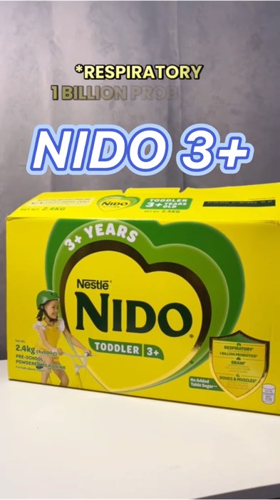 NIDO 3+ Brain support nutrients #HugotSaShopee