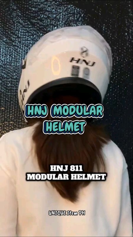 HNJ MODULAR HELMET #helmet  #modularhelmet #motorcyclehelmet #fyp #FreeCoinsInShopeeVideo #MasMuraSaShopee #ShopeePHPaydaySale #fyp #HugotSaShopee