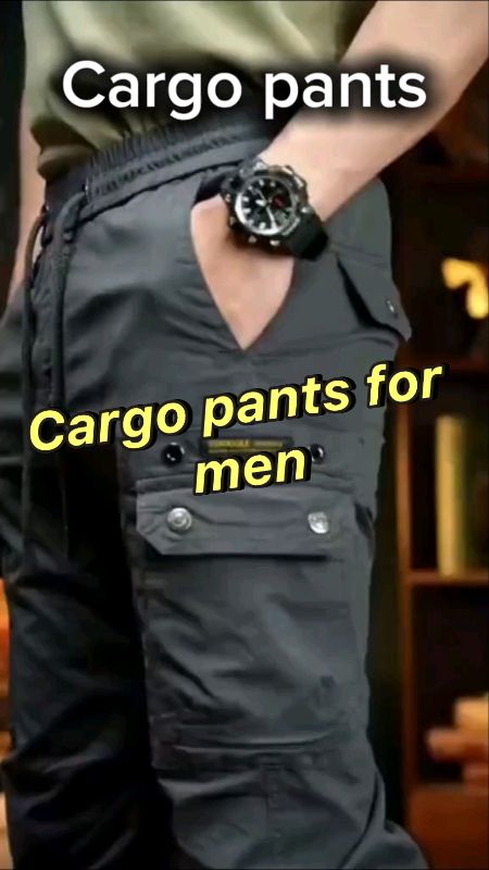 🛒6 Pocket cargo pants for men😍 strecheable pants ,napaka astig ng design mura lang sa shopee😍#cargopants #6pocketpants #pantsformen #shopee