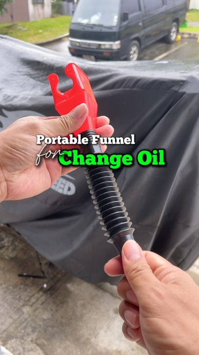 Portable Refueling Funnel Foldable Strechable Refueling Funnel Embudo for Change oil for Motorcycle #funnel  #embudo #changeoil #maintenance #m