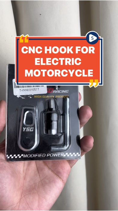 ThrustLine CNC HOOK FOR ELECTRIC MOTORCYCLE, UNIVERSAL #hook #thrustline #recommendations