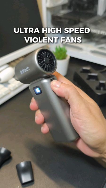 ULTRA HIGH SPEED VIOLENT FANS #turbofan #handheldfan #jiditech