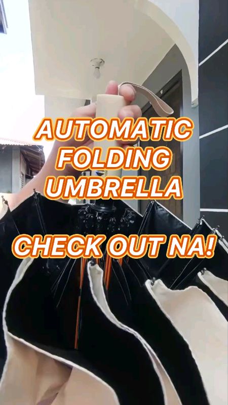 Automatic Folding Umbrella #umbrella #automatic #foldingumbrella #windproof #FreeCoinsInShopeeVideo #MasMuraSaShopee #trending #shopeebudol #fyp