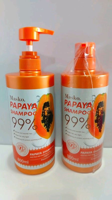MASKO PAPAYA SHAMPOO 800 ML #hairshampoo #shampoo #papayashampoo #papaya #haircare #masko #shopee
