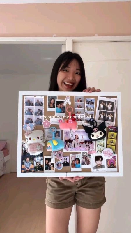 Life full of Memories 🍀✨ #visionboard #walldesign  #corkboard #bulletin  #FreeCoinsInShopeeVideo