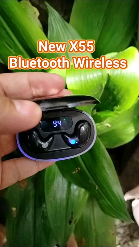 New X55 Bluetooth Wireless #tech #sleepingearbud #earbud #earphone