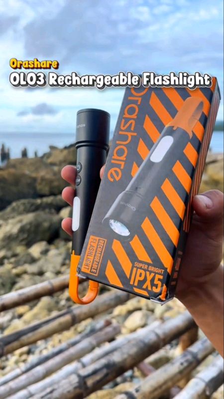 Solid Netong Rechargeable Flashlight #orashare #flashlight #MasMuraSaShopee#FreeCoinsInShopeeVideo #HugotSaShopee#trending #fyp #viral #foryou
