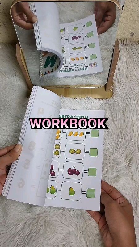 Kinder Math Practice Workbook #mathworkbook #practiceworkbook #kinderworkbook #CraftPrintTrends