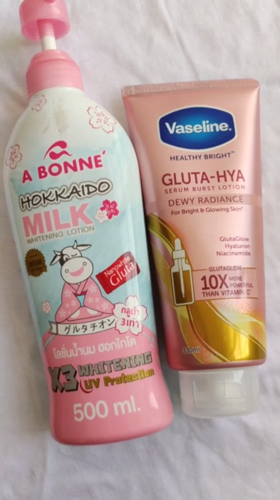 the secret to my smooth & glowing skin 🤫 #lotion #whiteninglotion #abonne #Vaseline