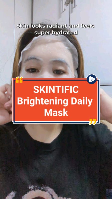 #skintific #skintificdailymask #skincare #brighteningdailymask #shinlee_shop