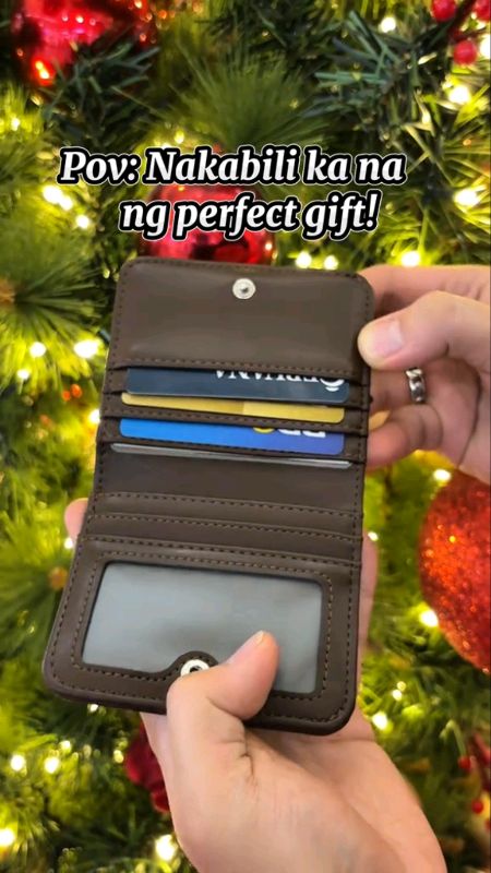Mini Coins Wallet  Slim Short Bifold with Card Slot #wallet #miniwallet #perfectgift  #FreeCoinsInShopeeVideo  #HugotSaShopee #ctto #fyp