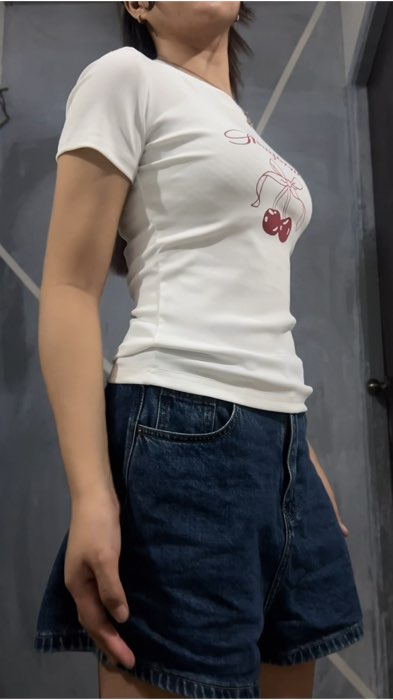 Cherry top for women  #top #cherrytop #croptop #fyp