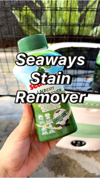 Seaways Stain Remover #FreeCoinsInShopeeVideo #HugotSaShopee #seaways #seawaysstainremover #stain #stainremover #laundry #musttry #foryou #trending