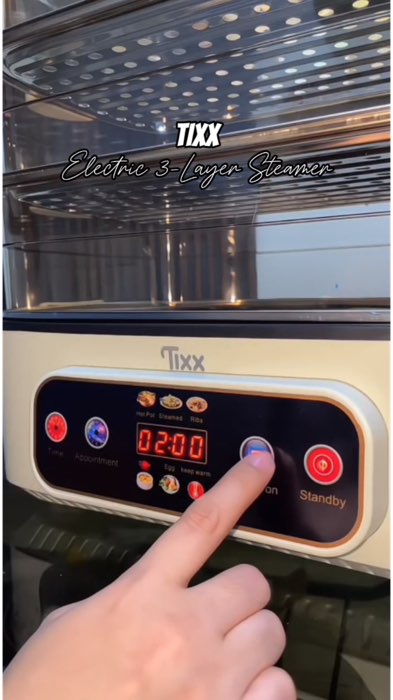Hindi lang pang personal, pwede din pang business itong Tixx Electric Steamer na to. #electricsteamer #tixxsteamer #3layersteamer #mustbuy