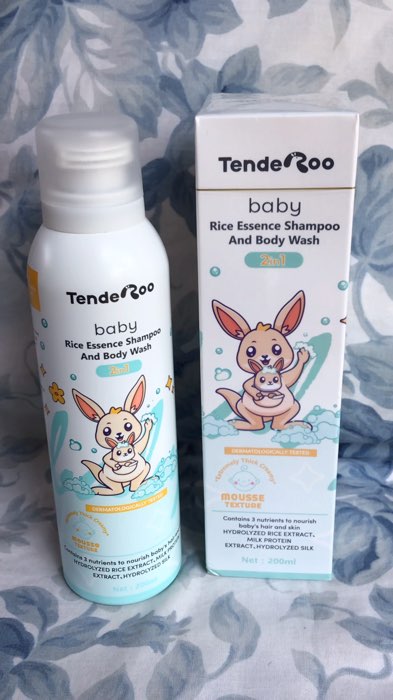 ￼[FDA Approved] Tenderoo Baby Rice Essence Shampoo and Body Wash 2in1 Gentle Cleansing Moisturizing#shampooandbodywash #babysafeshampoo #smellsgood