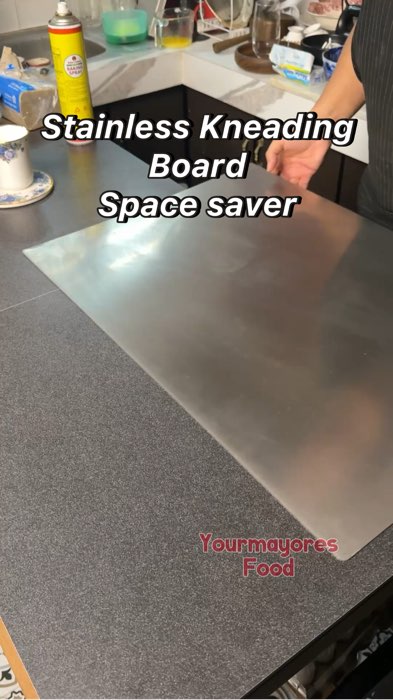 Stainless kneading board #kneadingboard #choppingboard #stainless