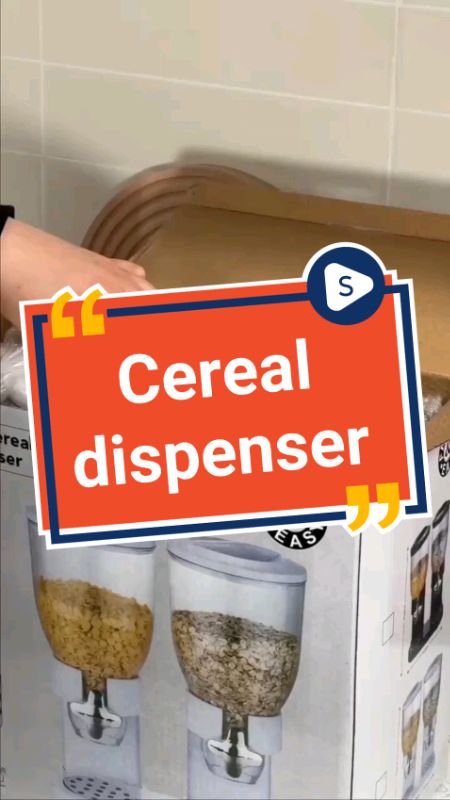 Cereal dispenser #FreeCoinsInShopeeVideo #NEW #MasMuraSaShopee #trending #sulit #sulitdeals #fyp #foryou #foryoupage #cereal #dispenser