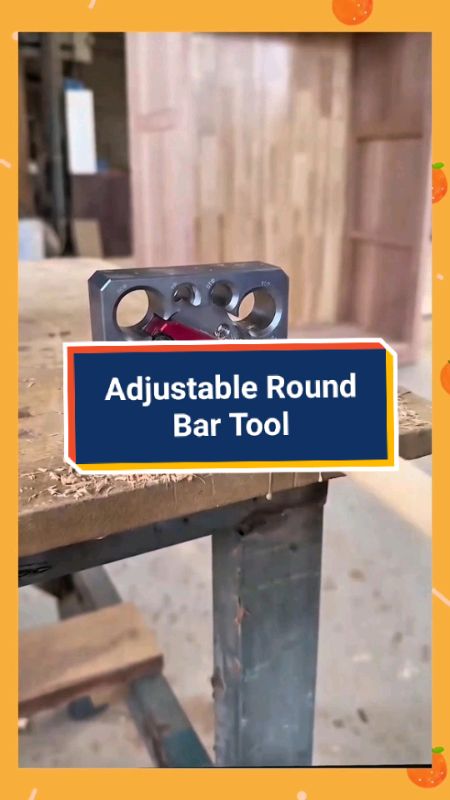 ✨Adjustable Round Bar Tool✨#woodworkingtool #roundbartool #adjustable #woodworking #tools #foryou #fyp #trending #viral #bestprice