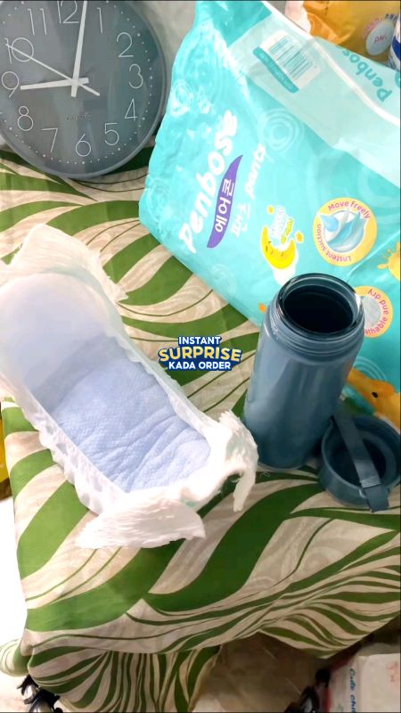 Penbose Baby Diaper or Pull Up Pants Tapes M/L/XL/XXL/3XL 50pcs diaper for Baby Unisex Ultra thin#diaper #breathable #diaperpants #babydiaper #penbose