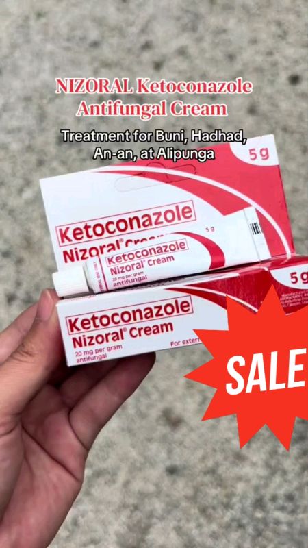 NIZORAL Ketoconazole Antifungal Cream 5g | Treatment for Fungal Infections (Buni, Hadhad, An-an, Alipunga) ALSO AVAILABLE IN 10 grams #antifungalcream