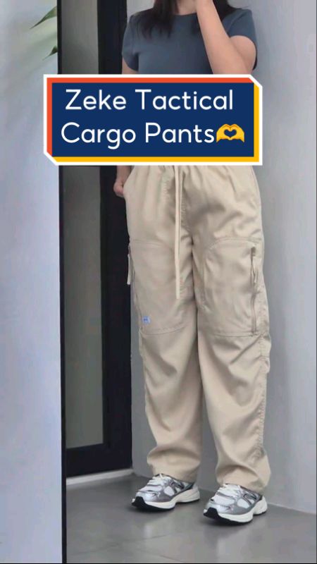 Zeke Cargo Pants🫶 #TacticalPants #PantsForMen #CargoPantsForMen #TacticalPantsForMen #ZekePantsForMen #FreeCoinsInShopeeVideo