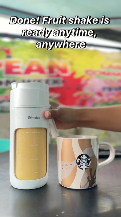 #fruitshake #blender #fruitblender #portableblender #fyp