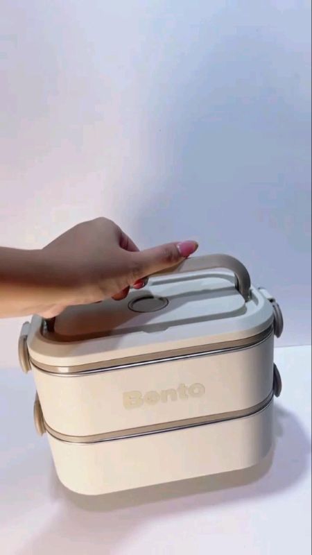 Thermal Multilayer Stainless Steel Lunch Bento Box🥰✨💗#lunchbox #bentobox #bento #stainlesssteellunchbox #thermallunchbox #foodbento #lunchboxset