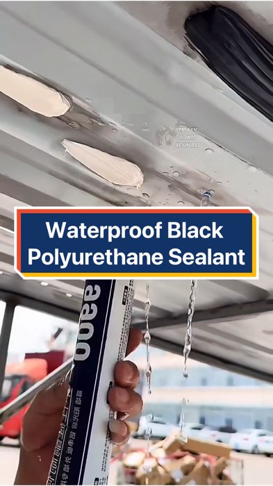 BLACK POLYURETHANE SEALANT #FreeCoinsInShopeeVideo #shopeeph #trending #sealant #polyurethane #waterproof