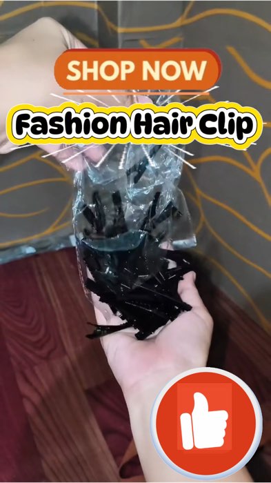 50pcs Fashion Hair Clip Black Duckbill Clip Hair Clip DIY Hair Accessories Korean Style #Fashion#accesories#hairclip#koreanstyle#shopeefinds#shopee