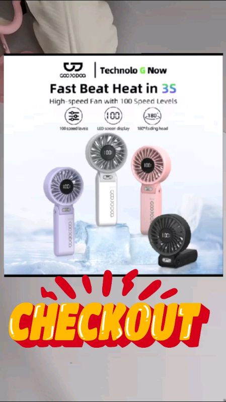 #MasMuraSaShopee #goojodoq #goojodoqfan #minifan #portablefan