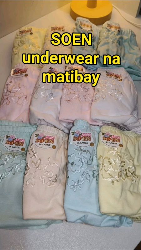 SOEN COTTON PANTY NA MATIBAY #soen #soencottonpanty #panty #soenpanty #underwear #qualitypanty #OriginalSoen